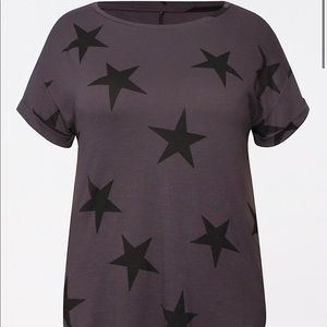 Maurices Star Print Shirt